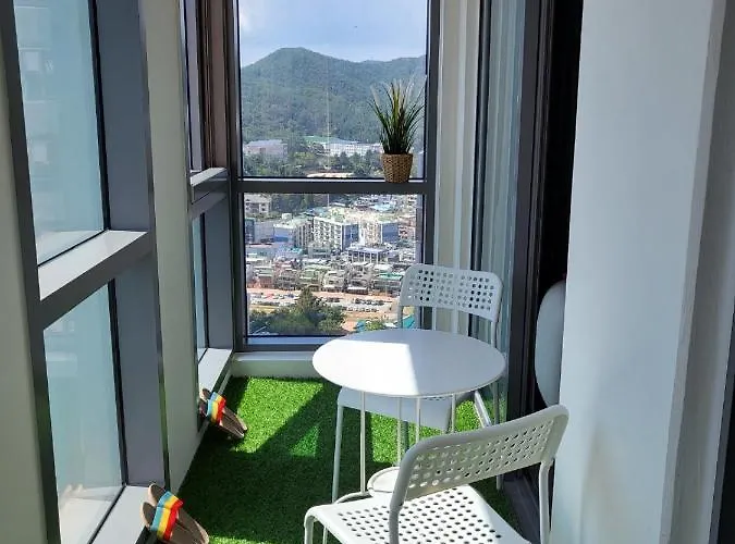 公寓式飯店 Elbon The Haeundae Ocean View 釜山