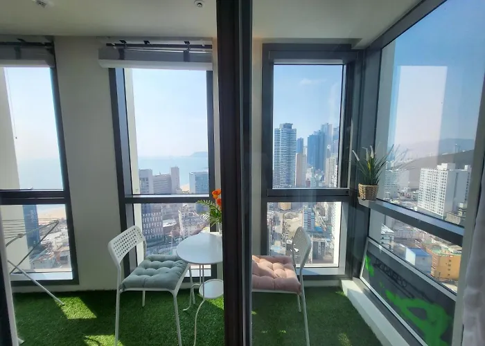 公寓式飯店 Elbon The Haeundae Ocean View 釜山