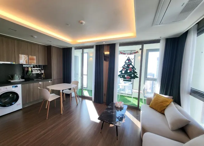 Elbon The Haeundae Ocean View 公寓式飯店 4*
