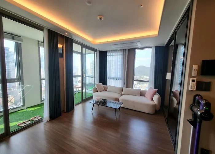 公寓式飯店 Elbon The Haeundae Ocean View