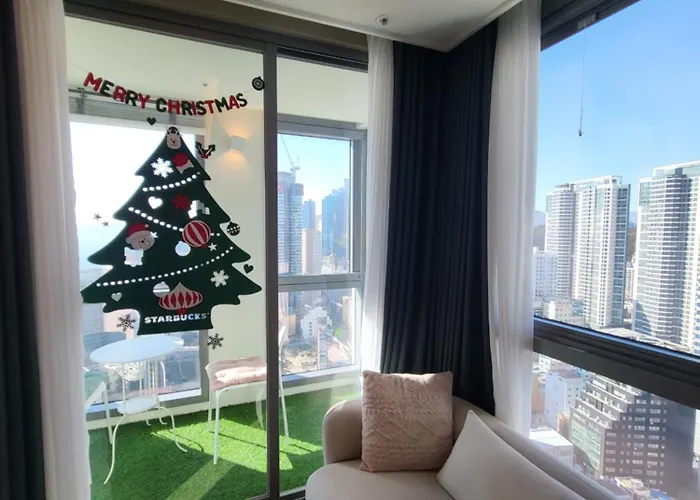 Elbon The Haeundae Ocean View 公寓式飯店 4*